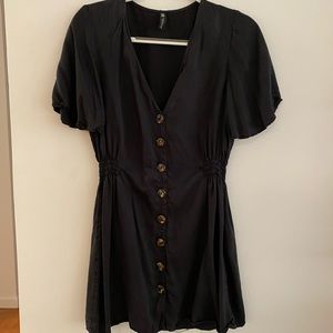 FINAL PRICE Dark Gray Zara Button Down Dress